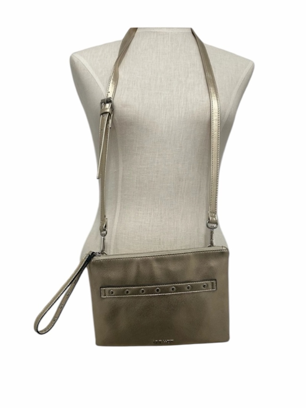Nine West Metallic Clutch/Crossbody